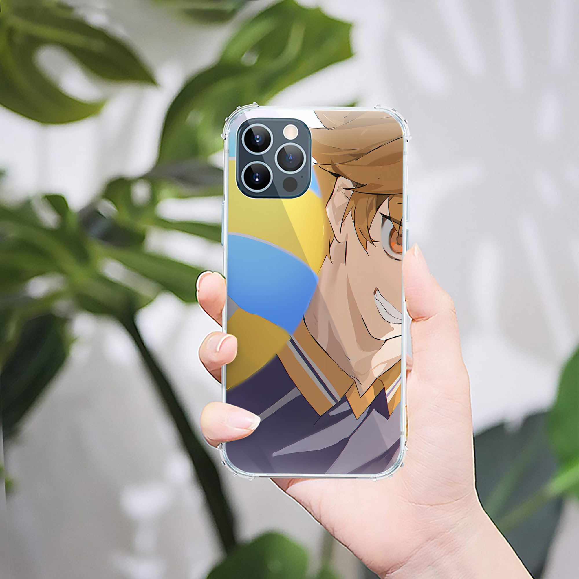 （画像用） ハイキュー!! Haikyu!! 【iPhone 12シリーズ対応】透明スマホケース（クリアソフトケース）